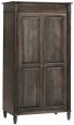 Norman 2-Door Maple Wardrobe - Countryside Amish Furniture