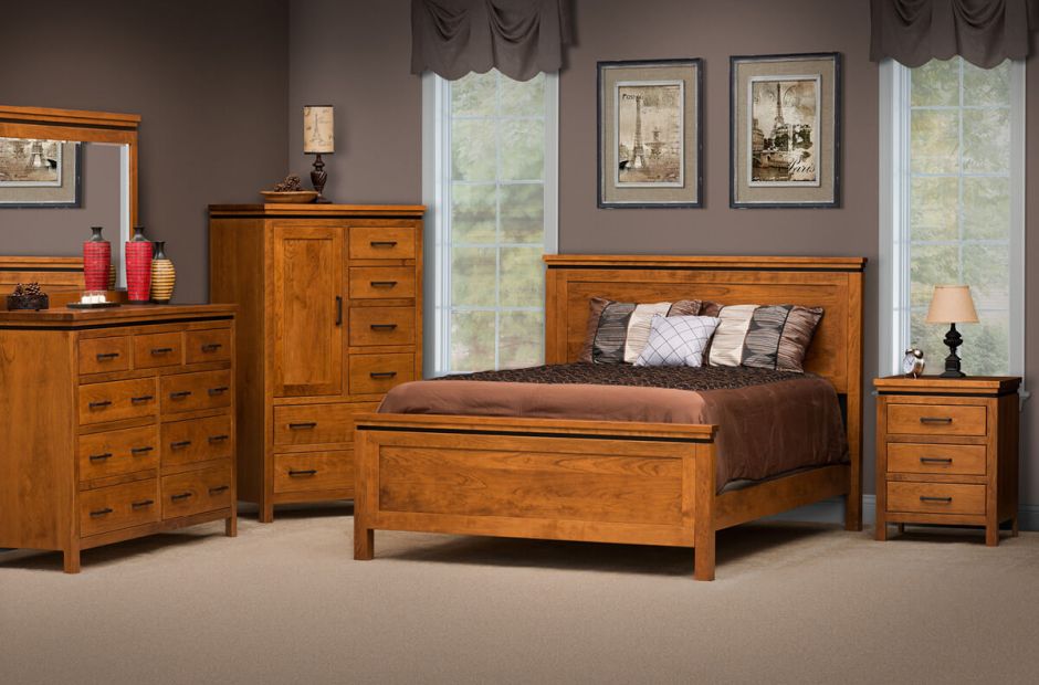 hand crafted bedroom furniture suite