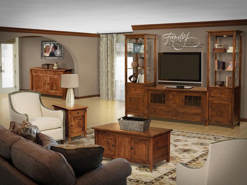 Hillsdale Solid Wood Living Room Set - Countryside Amish Furniture