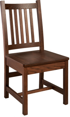 Amish Colonist Ladder Back Chairs - Countryside Amish Furniture