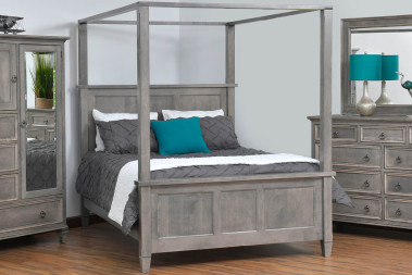 Solid Wood Mission Murphy Bed from DutchCrafters Amish Furniture