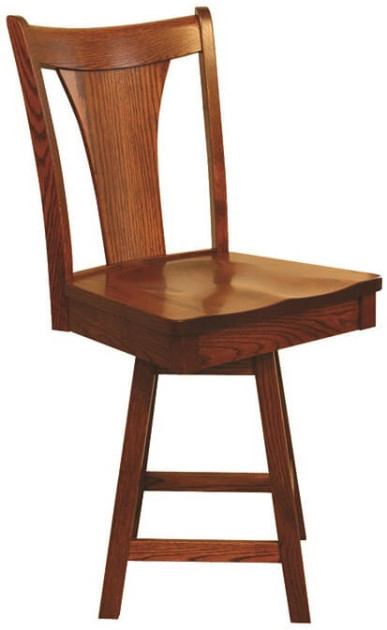 Duncan Swivel Cafe Chair - Countryside Amish Furniture