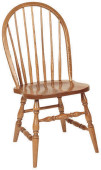 Humboldt Straight Back Dining Chairs - Countryside Amish Furniture