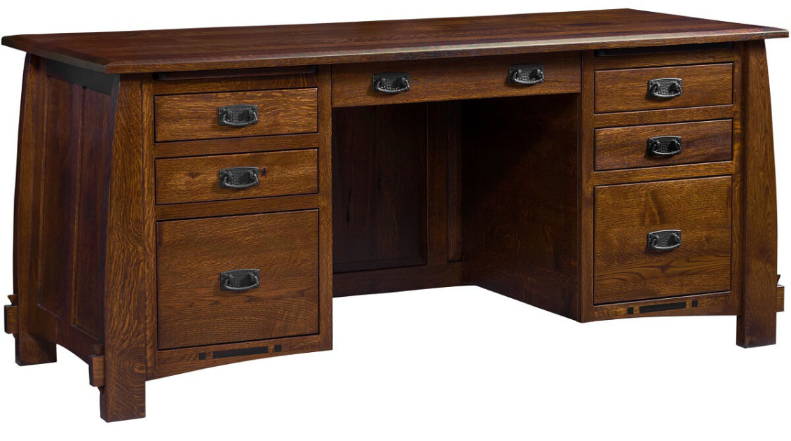 Quantico Executive Desk - Countryside Amish Furniture
