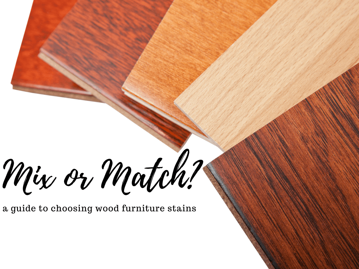 app to match wood stain